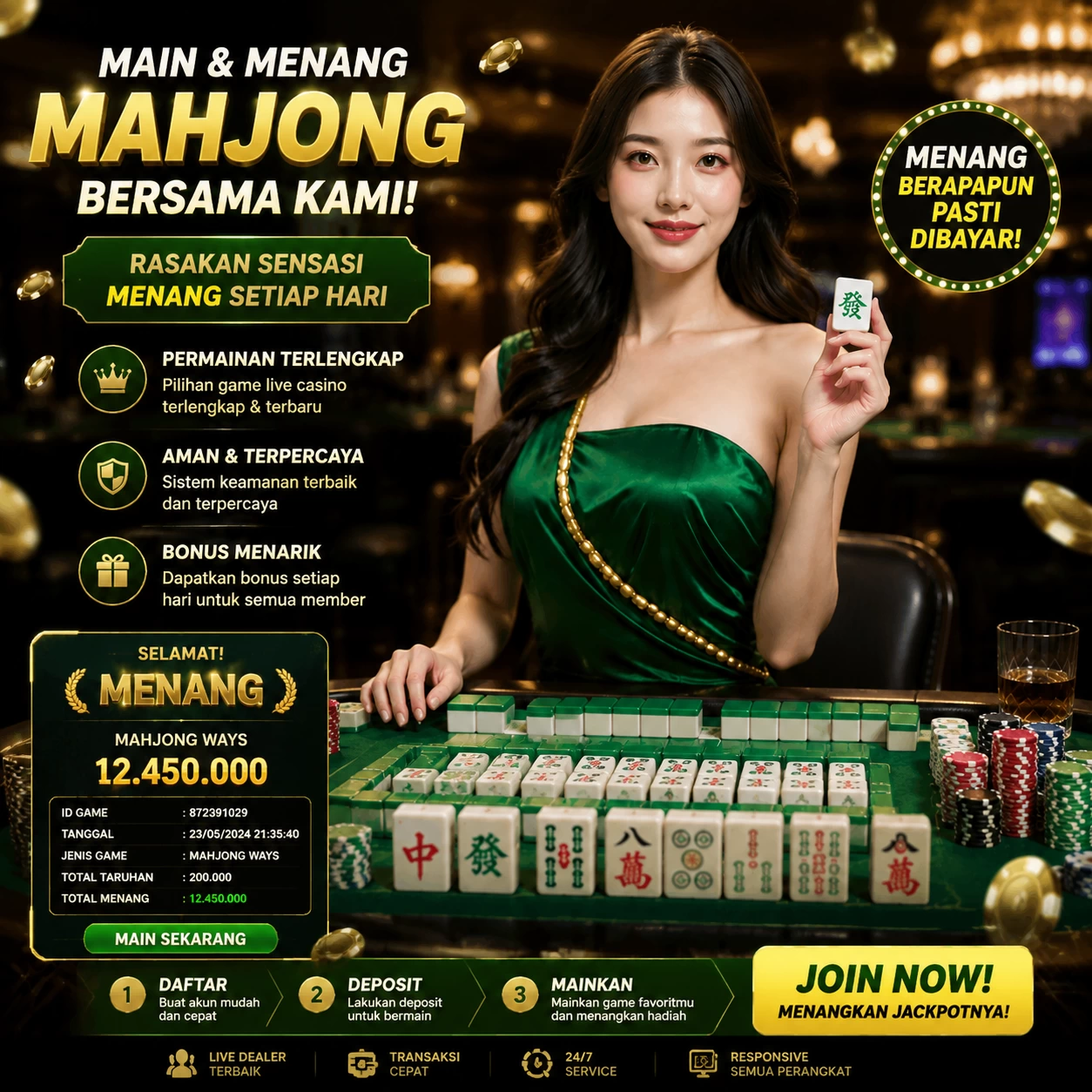 Yang berubah di tobrut888: bookmark, e-wallet, turnover